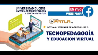 Conferencia - TECNOPEDAGOGÍA Y EDUCACIÓN VIRTUAL