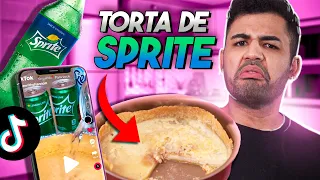 FIZEMOS A TORTA DE SPRITE VIRAL DE 3 INGREDIENTES! NÃO TENTE FAZER ISSO EM CASA!