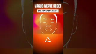 Vagus Nerve Reset | Eye Movement: Part 1 👁️ #shorts