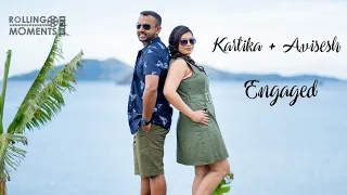 Kartika + Avisesh Engagement Highlight