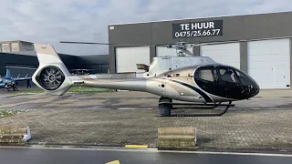 Brand new Airbus H130 Start-up and lift-off