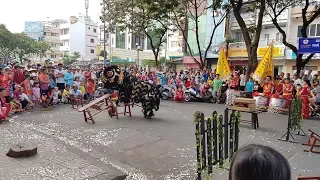 [Múa Lân Sư Rồng] Tinh Anh Đường Lân Địa Bửu Tết 2018 | Long Shi | Lion Dance Dragon Dance