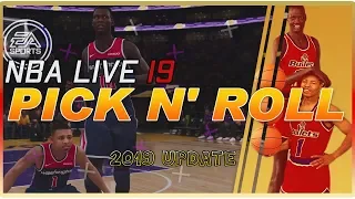 nba live 19: pick and roll offense the best way to use screens