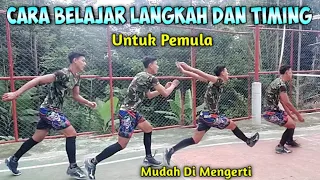 CARA BELAJAR LANGKAH DAN TIMING UNTUK PEMULA | VOLLEY BALL