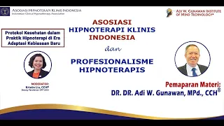 AHKI dan Profesionalisme Hipnoterapis #1/4