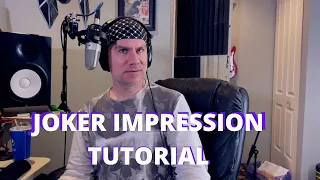Joker Impression (Heath Ledger) Tutorial