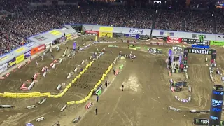 Hayden Deegan has a rough start Indianapolis supercross