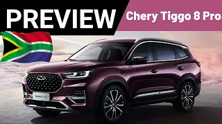 2022 Chery Tiggo 8 Pro - South Africa Preview