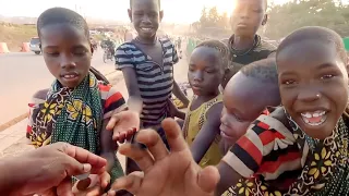 Mobbed By Street Children On The Streets Of Kampala City Uganda