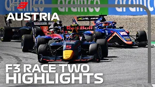 F3 Race 2 Highlights | 2020 Austrian Grand Prix