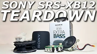 SONY SRS-XB12 COMPLETE TEARDOWN