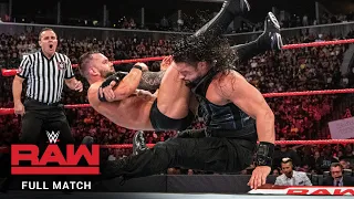FULL MATCH: Roman Reigns vs. Finn Bálor – Universal Title Match: Raw, August 20, 2018