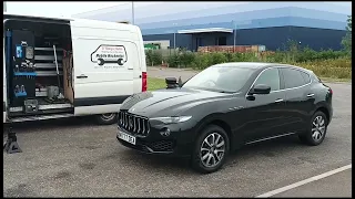 Maserati Levante 3.0 V6 P2463-00 Diesel Particulate Filter Soot Accumulation. DPF Cleaning