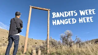 An old gold mining ghost town in Montana called Bannack + A Bandits Last Walk