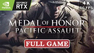 Medal of Honor Pacific Assault - Mission 10 - PART III - GUADALCANAL - Kokumbona Village - UHD 4K