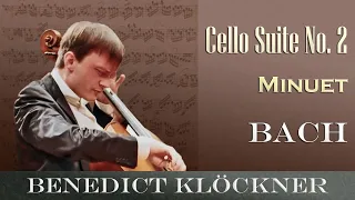 LIVE at PHILHARMONIE BERLIN: Bach | Cello Suite No.2, V. Menuetto | Benedict Kloeckner