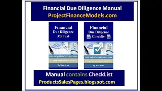 Video Financial Due Diligence Manual