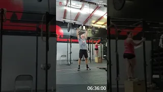 John Crowe 2021 CrossFit Open 21.3 & 21.4 Masters 60-64 first attempt