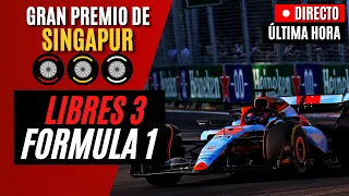 🔴 F1 DIRECTO | GP SINGAPUR (LIBRES 3) - Live Timing y Telemetría