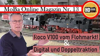 Modellbahn Online Magazin Nr 13: Roco V100, Sound, RP25; Scalescenes Fabrikgebäude; Doppeltraktion