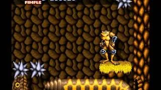 Battletoads in Battlemaniacs SNES (no deaths) - Real-Time Playthrough