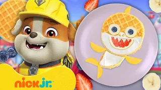 Snack Time Guessing Game! #8 w/ Rubble & Crew, Baby Shark, Blaze, & MORE! | Nick Jr.