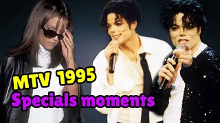 Lisa Marie and Michael Jackson at MTV movies 1995