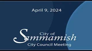 April 9, 2024 - City Council Meeting