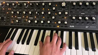 Stoner Synth - Moog Subsequent 37 preset