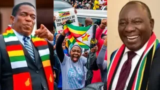 Chakavondoka Ma Zimbabwean ari South Africa arikuvava achiti seyi Pamaphosa achi support Zanupfp