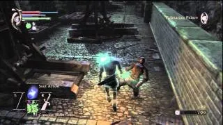 Demon's Souls - World 1-1 Red Eye Knight Soul farming Class Royalty