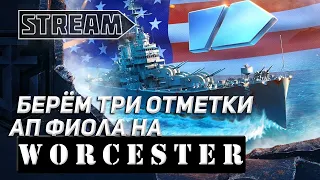 WORCESTER! ОСТАЛОСЬ 3К ДО ТРЁХ ОТМЕТОК! АП ФИОЛА