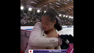 Mao Shimada (Jpn)🥇New star/ новая звезда/ ЧМ среди юниоров 2023