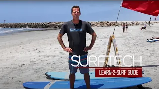 Learn-2-Surf Guide from Surftech. The DIY guide to learning how to surf.