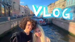 VLOG ИЗ САНКТ-ПЕТЕРБУРГА! ЛЮТЫЙ +ВАЙБ В ПИТЕРЕ! СПОНТАННАЯ ПОЕЗДКА! ВЛОГ МЭРА