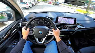 2022 BMW X3 xDrive20i - pov test drive