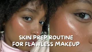 HOW I PREP MY SKIN FOR LONG LASTING FLAWLESS BASE MAKEUP ✨