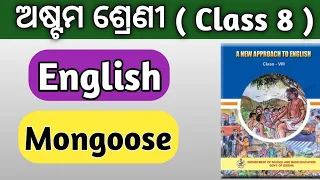 Mongoose / 8th class English chapter-3 // easy explain