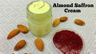 Skin Lightening & Anti-Aging Cream | Almond and Saffron Cream