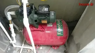 1 hp jetpump with two storage tank (house dr tutorial)