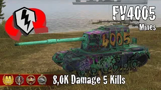 FV4005  |  8,0K Damage 5 Kills  |  WoT Blitz Replays