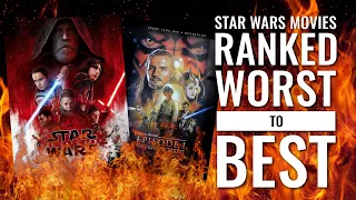 Star Wars Movies Ranked WORST to BEST