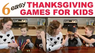 6 Best Thanksgiving Party Games for Kids! | Family Fun Every Day