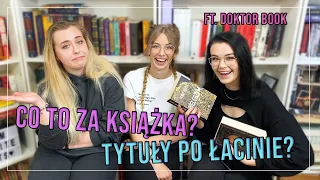 Nie pamiętamy przeczytanych książek😅 Ft. @DoktorBook — Co to za książka challenge?