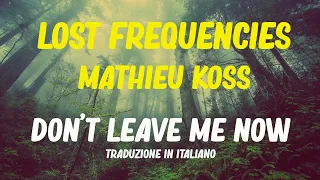 Lost Frequencies - Don't Leave Me Now (Traduzione)