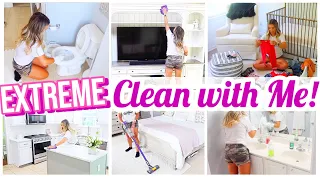 EXTREME CLEANING MOTIVATION! 🧼🏡💪🏼 ENTIRE HOUSE CLEAN WITH ME SUMMER 2021 @BriannaK Homemaking