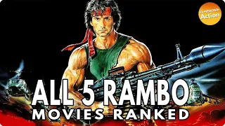 RAMBO - ALL 5 MOVIES RANKED FROM WORST TO BEST
