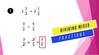 Dividing Mixed Fractions