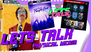 LETS TALK PHYSICAL MEDIA - Arrow Video July releases, Anchorman coming to 4k!