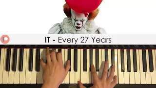 🎈 IT - Every 27 Years (Piano Cover) | Patreon Dedication #200